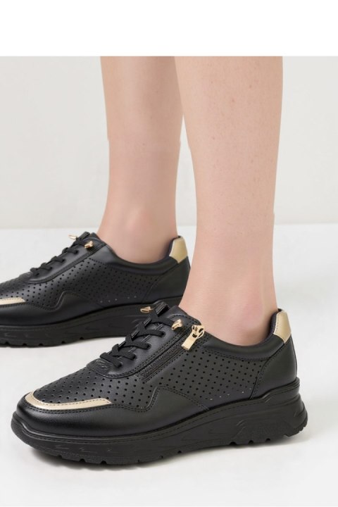 Damskie Sneakersy AVERIA BLACK ? Elegancja i Komfort na Co Dzień - Inello - 38 Damskie Sneakersy AVERIA BLACK ? Elegancja i Komfort na Co Dzień - Inello - 38