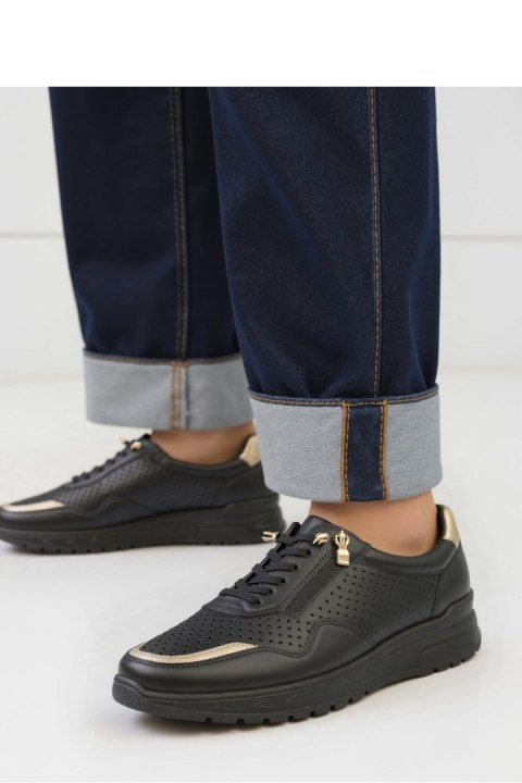 Damskie Sneakersy AVERIA BLACK ? Elegancja i Komfort na Co Dzień - Inello - 38 Damskie Sneakersy AVERIA BLACK ? Elegancja i Komfort na Co Dzień - Inello - 38