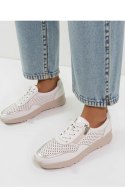 Damskie Sneakersy AVERIA WHITE ? Komfort i Elegancja na Każdy Dzień - Inello - 39 Damskie Sneakersy AVERIA WHITE ? Komfort i Elegancja na Każdy Dzień - Inello - 39