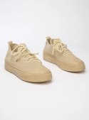 Damskie Sneakersy VARESE BEIGE - 38 Damskie Sneakersy VARESE BEIGE - 38