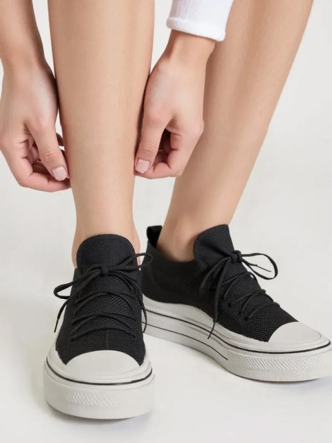 Damskie Sneakersy ZELMA BLACK - 39 Damskie Sneakersy ZELMA BLACK - 39