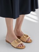 Klapki Bali Beżowy - 39 Klapki Bali Beżowy - 39