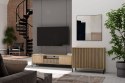 Komoda KAMARO 2D SLIM DĄB ARTISAN Lamele Front Ryflowany Komoda KAMARO 2D SLIM DĄB ARTISAN Lamele Front Ryflowany