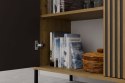 Komoda KAMARO 2D SLIM DĄB ARTISAN Lamele Front Ryflowany Komoda KAMARO 2D SLIM DĄB ARTISAN Lamele Front Ryflowany
