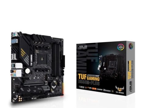 Płyta główna ASUS TUF GAMING B550M-PLUS (Socket AM4 /micro ATX) Płyta główna ASUS TUF GAMING B550M-PLUS (Socket AM4 /micro ATX)