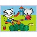 Puzzle Kicia Kocia 4w1 Dzień Kici Koci Trefl 34372 Puzzle Kicia Kocia 4w1 Dzień Kici Koci Trefl 34372