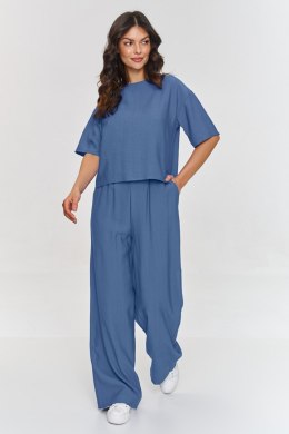 Spodnie Komplet Model M881 Blue Jeans - Makadamia - 42