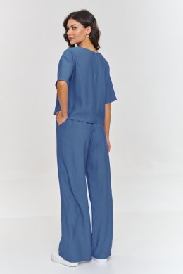 Spodnie Komplet Model M881 Blue Jeans - Makadamia - 42