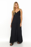 Sukienka Model M821 Black - Makadamia - 36 Sukienka Model M821 Black - Makadamia - 36