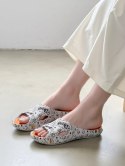 Damskie Klapki DOODLE WHITE - 40 Damskie Klapki DOODLE WHITE - 40