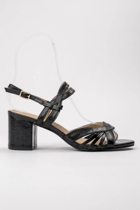 Damskie Sandały GLIMMER BLACK - 39 Damskie Sandały GLIMMER BLACK - 39