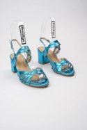 Damskie Sandały GLIMMER BLUE - 39 Damskie Sandały GLIMMER BLUE - 39