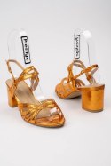 Damskie Sandały GLIMMER ORANGE - 38 Damskie Sandały GLIMMER ORANGE - 38