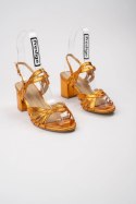 Damskie Sandały GLIMMER ORANGE - 38 Damskie Sandały GLIMMER ORANGE - 38