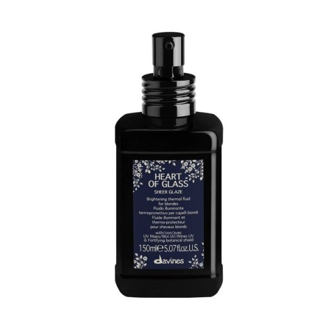 Davines Heart Of Glass Sheer Glaze rozjaśniący fluid bez spłukiwania do włosów blond 150ml (P1) Davines Heart Of Glass Sheer Glaze rozjaśniący fluid bez spłukiwania do włosów blond 150ml (P1)