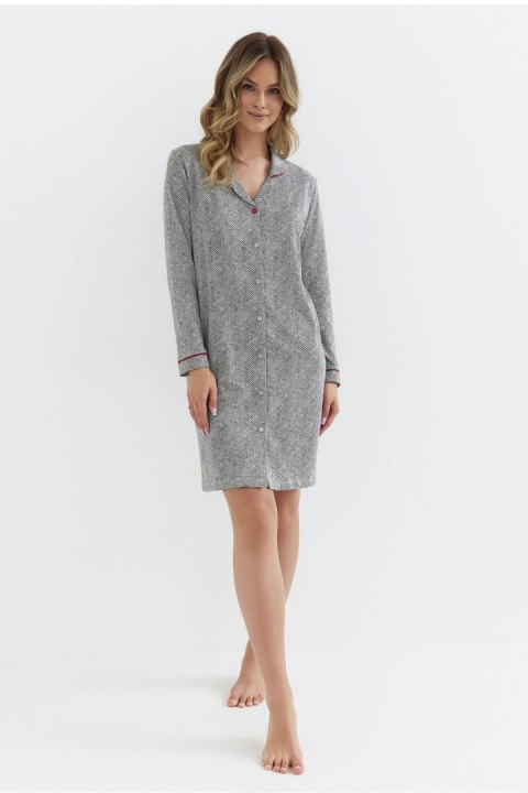 Koszulka nocna Koszula Nocna Model 409 Grafit - Cana - XXXL Koszulka nocna Koszula Nocna Model 409 Grafit - Cana - XXXL