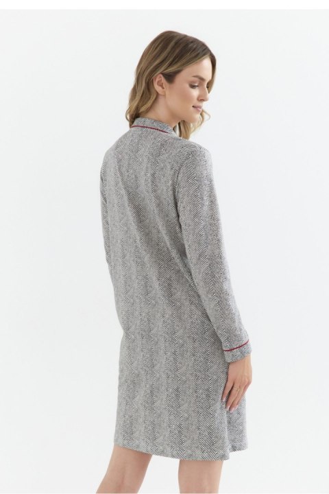 Koszulka nocna Koszula Nocna Model 409 Grafit - Cana - XXXL Koszulka nocna Koszula Nocna Model 409 Grafit - Cana - XXXL