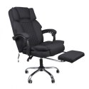MASTER Bürodrehsessel mit Fußstütze und Massagefunktion - schwarz MATERIAL KO32CZ MASTER Bürodrehsessel mit Fußstütze und Massagefunktion - schwarz MATERIAL KO32CZ