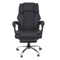 MASTER Bürodrehsessel mit Fußstütze und Massagefunktion - schwarz MATERIAL KO32CZ MASTER Bürodrehsessel mit Fußstütze und Massagefunktion - schwarz MATERIAL KO32CZ
