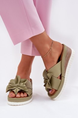 Sandał Klapki Model Artiker 52C0503 Green - Step in style - 39