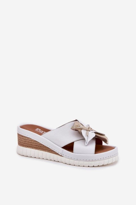 Sandał Klapki Model Artiker 52C0537 White - Step in style - 38 Sandał Klapki Model Artiker 52C0537 White - Step in style - 38