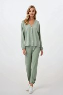Piżama Damska Model Pure Harmony Mint - Momenti Per Me - L