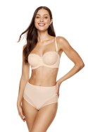 Biustonosz push up Biustonosz usztywniany Model Bona B4 Beige - Gorteks - 95C Biustonosz push up Biustonosz usztywniany Model Bona B4 Beige - Gorteks - 95C