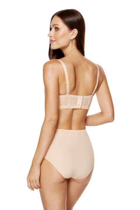 Biustonosz push up Biustonosz usztywniany Model Bona B4 Beige - Gorteks - 95C Biustonosz push up Biustonosz usztywniany Model Bona B4 Beige - Gorteks - 95C