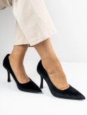 Baleriny damskie eleganckie w kolorze Black - 38 Baleriny damskie eleganckie w kolorze Black - 38