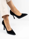 Baleriny damskie eleganckie w kolorze Black - 39 Baleriny damskie eleganckie w kolorze Black - 39
