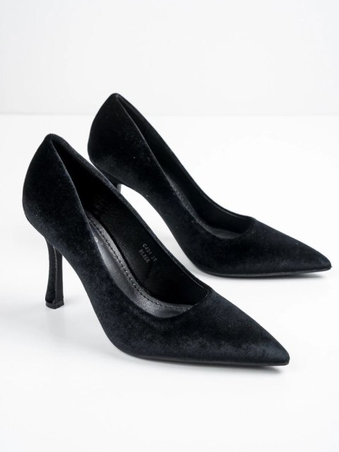 Baleriny damskie eleganckie w kolorze Black - 40 Baleriny damskie eleganckie w kolorze Black - 40
