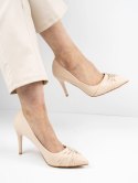 Czółenka 206 Beige - 36