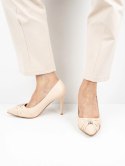 Czółenka 206 Beige - 39
