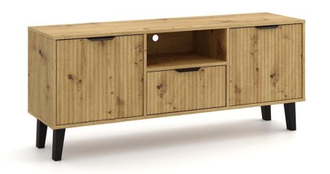 SZAFKA RTV Scandi 2D1S SLIM DĄB ARTISAN SZAFKA RTV Scandi 2D1S SLIM DĄB ARTISAN