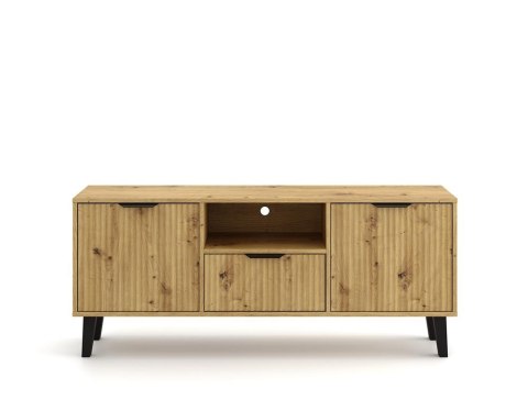 SZAFKA RTV Scandi 2D1S SLIM DĄB ARTISAN SZAFKA RTV Scandi 2D1S SLIM DĄB ARTISAN
