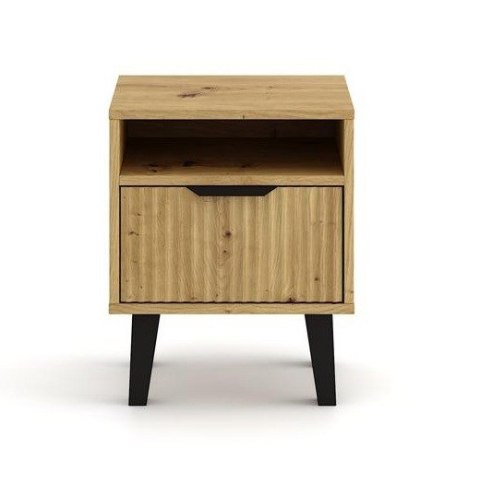 Szafka nocna Scandi 1S SLIM DĄB ARTISAN Szafka nocna Scandi 1S SLIM DĄB ARTISAN