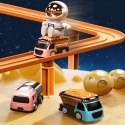 Interaktywny tor przeszkód samochodowy zjeżdżalnia 3 auta astronauta 555-1 Interaktywny tor przeszkód samochodowy zjeżdżalnia 3 auta astronauta 555-1