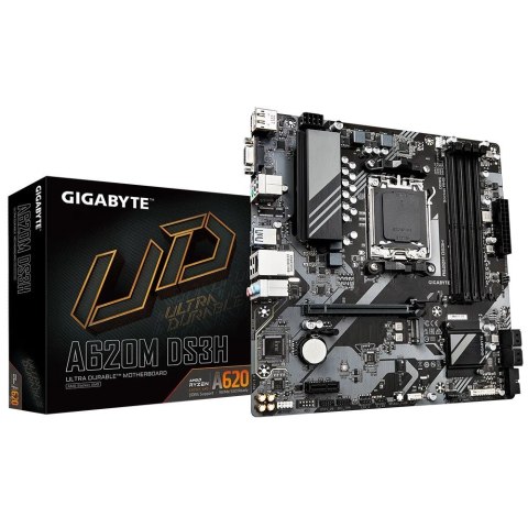 Płyta główna GIGABYTE A620M DS3H (AM5 /micro ATX) Płyta główna GIGABYTE A620M DS3H (AM5 /micro ATX)