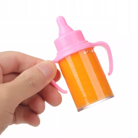Zestaw magiczne butelki mleko i sok + smoczek do karmienia lalki HX853-1 Zestaw magiczne butelki mleko i sok + smoczek do karmienia lalki HX853-1