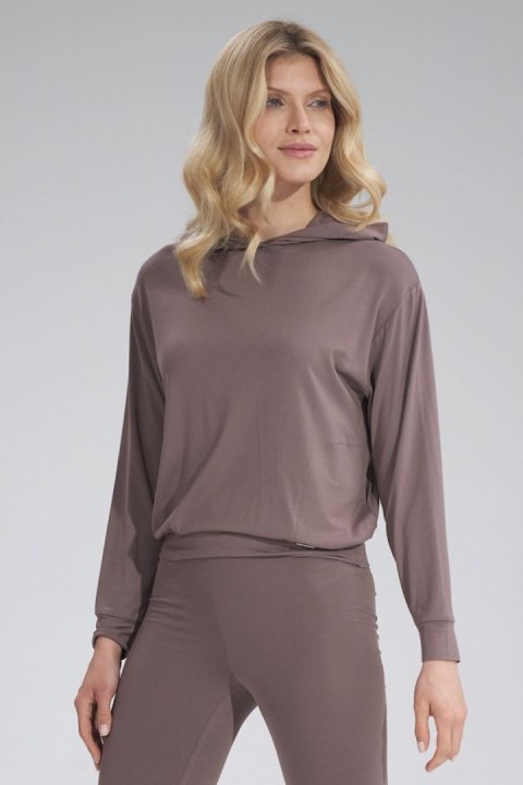 Bluza Damska Model M770 Brown - Figl - M
