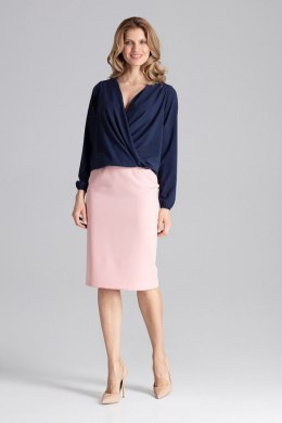Bluzka Model M659 Navy - Figl - L