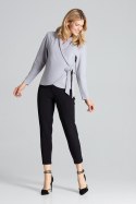 Bluzka Model M692 Grey - Figl - L/XL Bluzka Model M692 Grey - Figl - L/XL