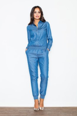 Kombinezon Damski Model 314 Blue - Figl - L