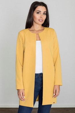 Płaszcz Damski Model M551 Yellow - Figl - S