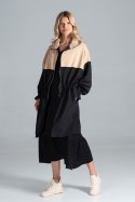 Płaszcz Model M817 Black/Beige - Figl - L/XL Płaszcz Model M817 Black/Beige - Figl - L/XL
