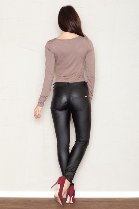 Spodnie Damskie Model 361 Black - Figl - XL Spodnie Damskie Model 361 Black - Figl - XL