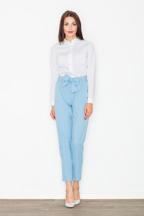Spodnie Damskie Model M523 Blue - Figl - XL Spodnie Damskie Model M523 Blue - Figl - XL