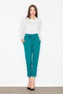 Spodnie Damskie Model M523 Green - Figl - M Spodnie Damskie Model M523 Green - Figl - M