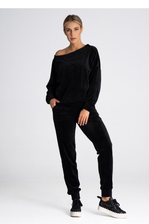 Spodnie Dresowe Model M965 Black - Figl - XL Spodnie Dresowe Model M965 Black - Figl - XL
