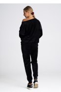 Spodnie Dresowe Model M965 Black - Figl - XL